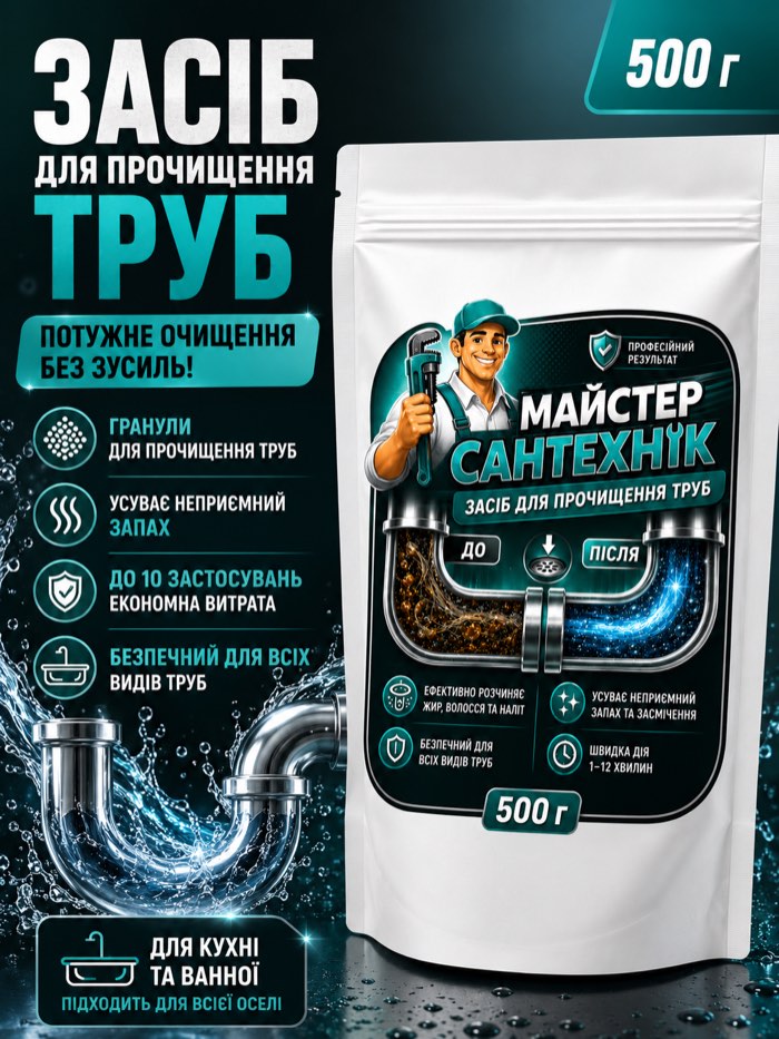 Майстер Сантехнік 500 г